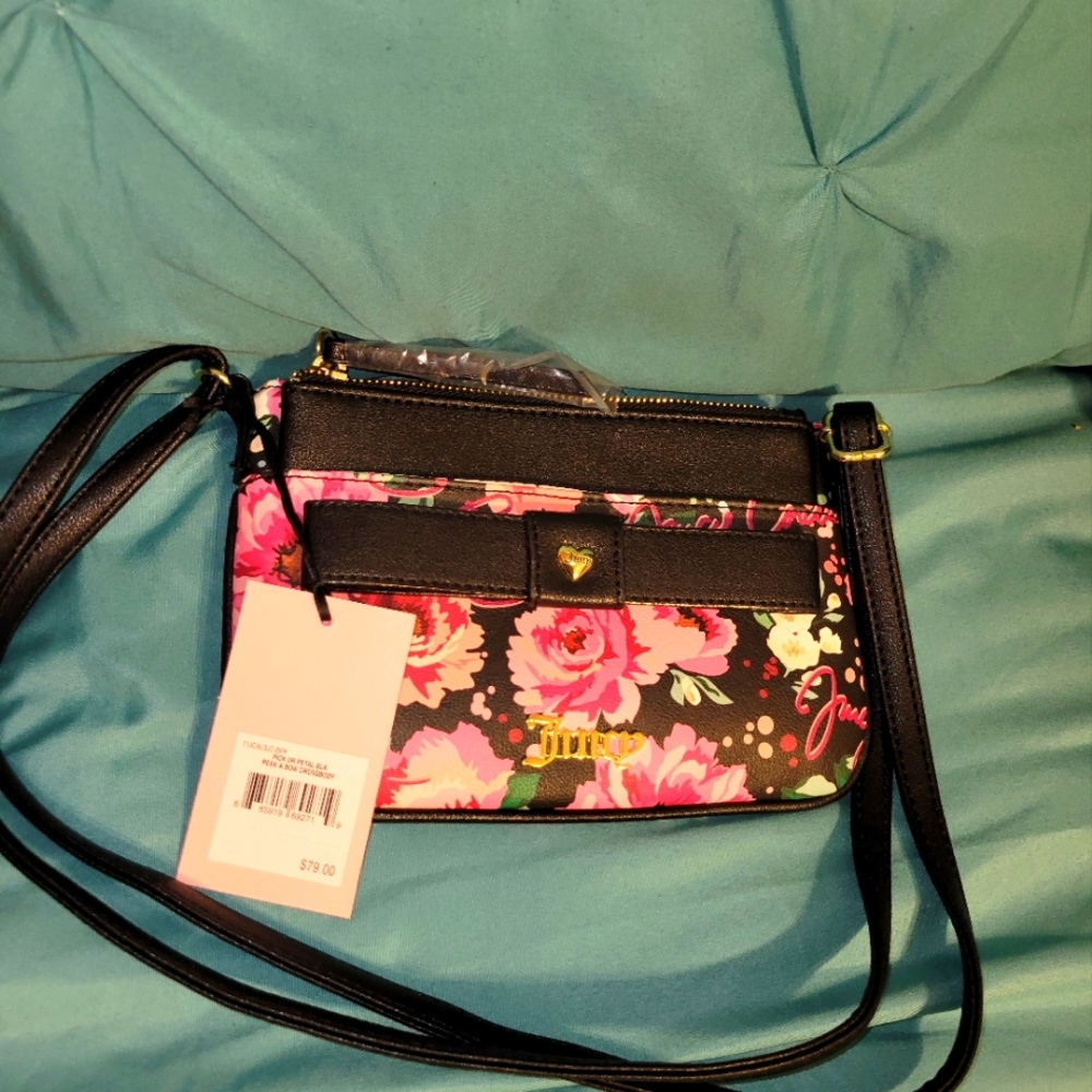Pick Ur Petal Peek a Bow Crossbody Bag